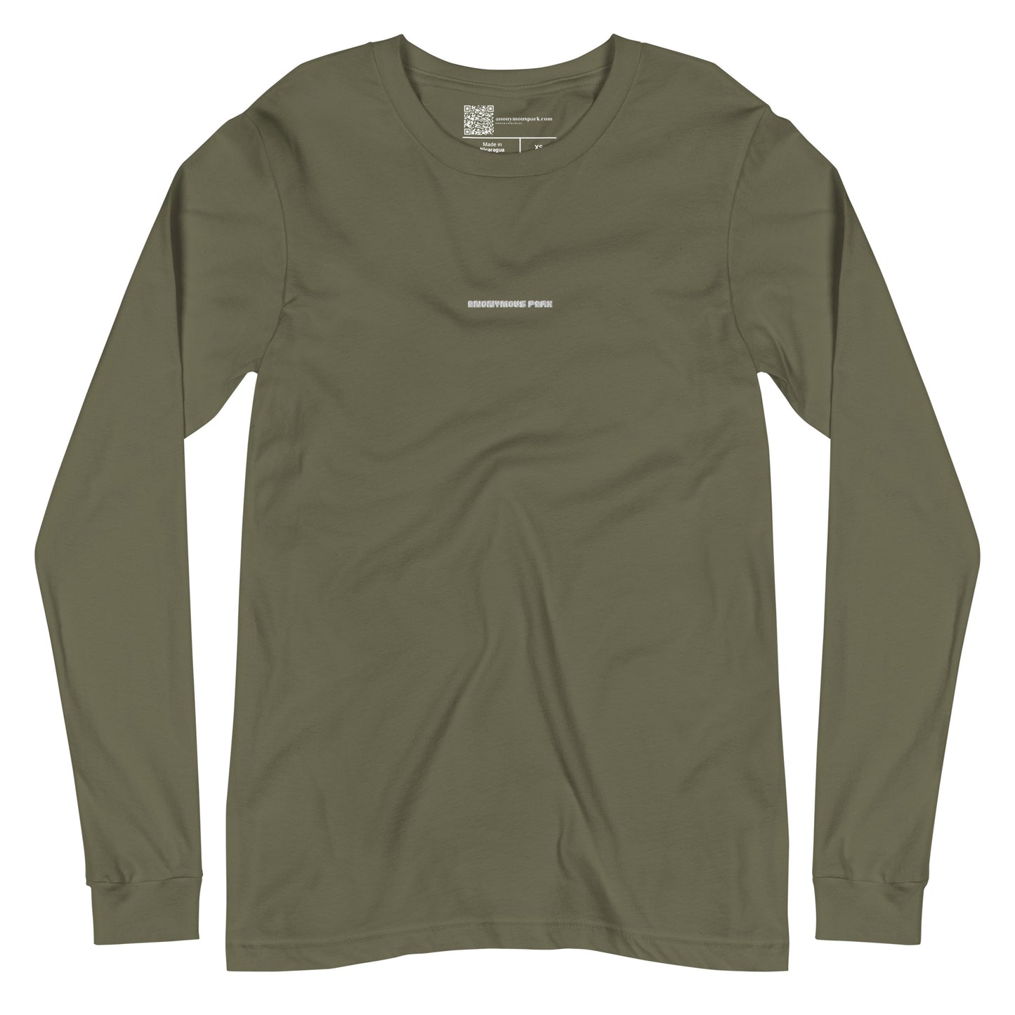 Code-on-Back Unisex Long Sleeve Tee